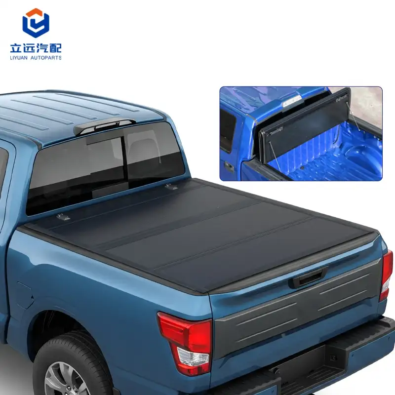 Mengapa Sarung Tonneau Empat Lipat Keras Profil Rendah Menjadi Naik Taraf Pilihan untuk Trak pikap Nissan?