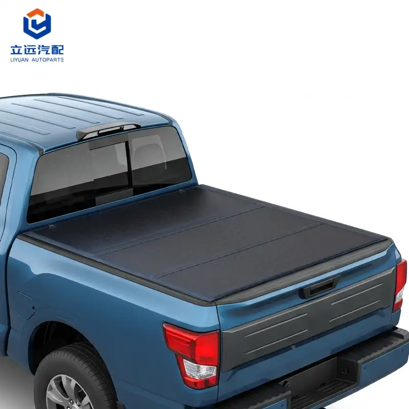 Penutup Tonneau Tiga Lipat Keras Profil Rendah untuk Nissan